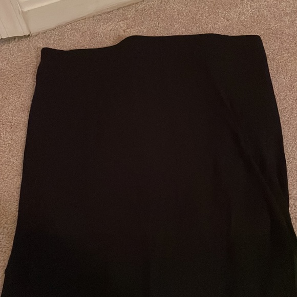 Black skirt with sheer bottom - Picture 2 of 6
